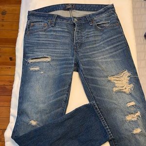 Abercromie Distressed Jeans